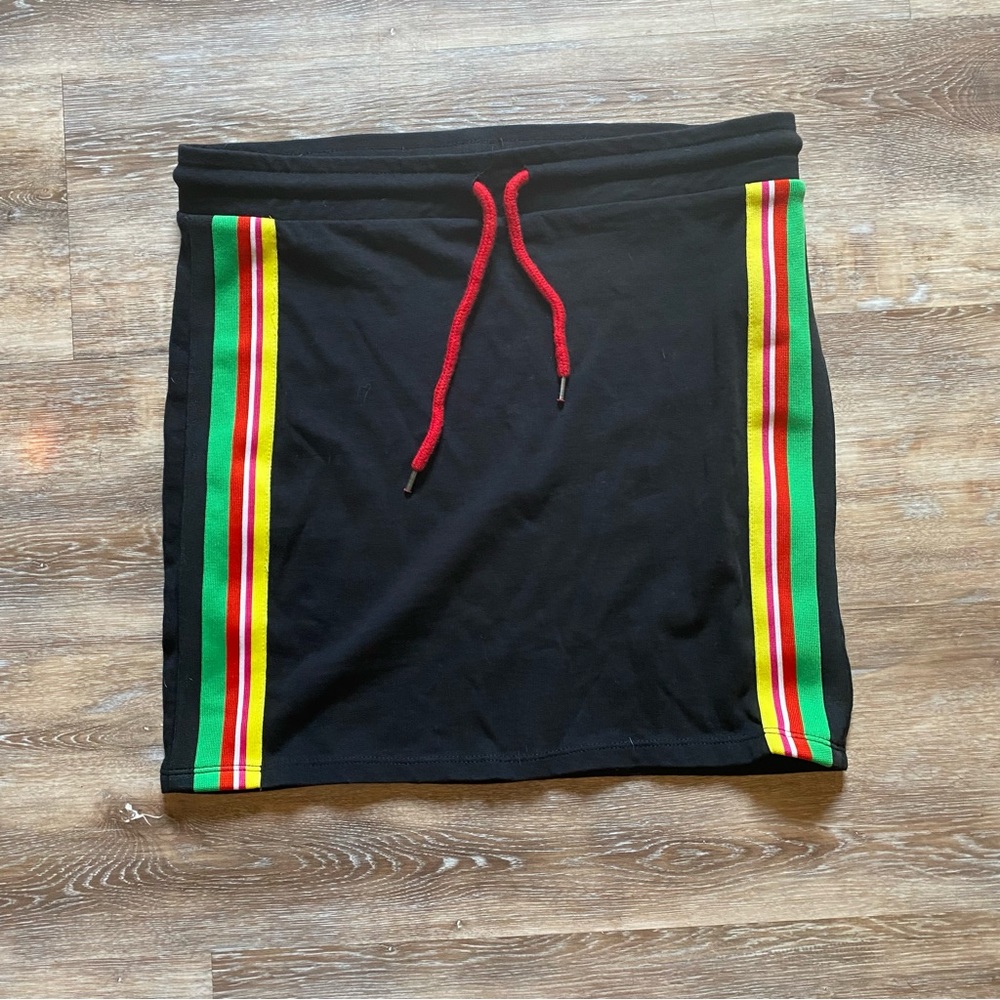 Zara Stripe Mini Skirt